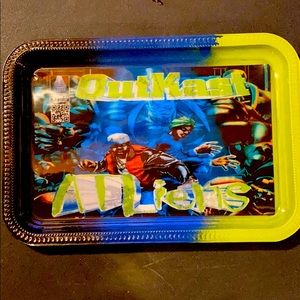 Custom Art Tray with YouTube Music QR Code